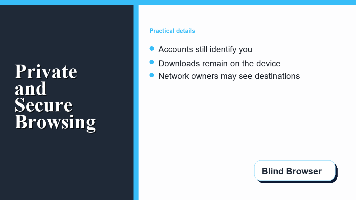 Private mode limits and network visibility