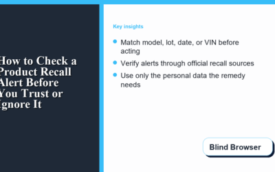 How to Check a Product Recall Alert Before You Trust or Ignore It